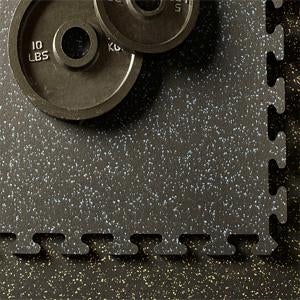 Dark Slate Gray Heavy Duty Rubber Gym Tiles