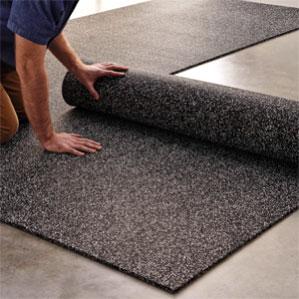Dark Slate Gray Commercial Gym Flooring Cut Length