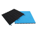 Heavy Duty Interlocking Gym Mat Rubber Tiles - 30mm Thick, Non-Slip, Shock Absorbent, Impact Resistant Flooring for Home & Commercial Gym Use