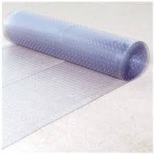 Light Gray Transparent Vinyl Floor Carpet Protector Industrial Heavy Duty Floor Carpet Films Roll 680mm x 30m