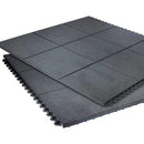 Dim Gray Rubber Gym Mats Interlocking Heavy Duty Commercial