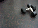 Dim Gray Rubber Gym Flooring Cut Lengths