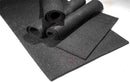 Dark Slate Gray Rubber Gym Flooring Cut Lengths