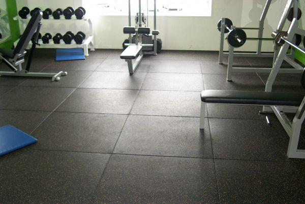 Dark Slate Gray Heavy Duty Gym Tiles