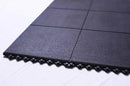 Dim Gray Rubber Gym Mats Interlocking Heavy Duty